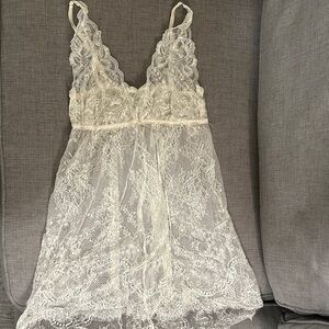 Elegant Lace Nightgown